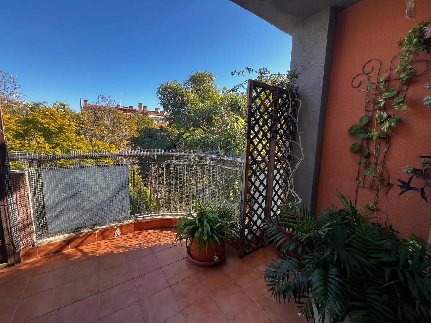Balcony of Attic for sale in Murcia  with Air Conditioner, Heating and Private garden