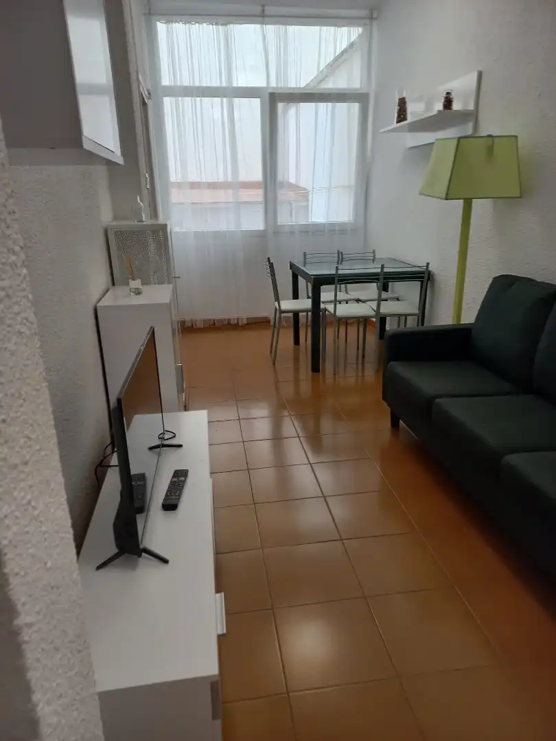 Living room of Flat for rent in Zaragoza  with Heating, Furnished and Oven