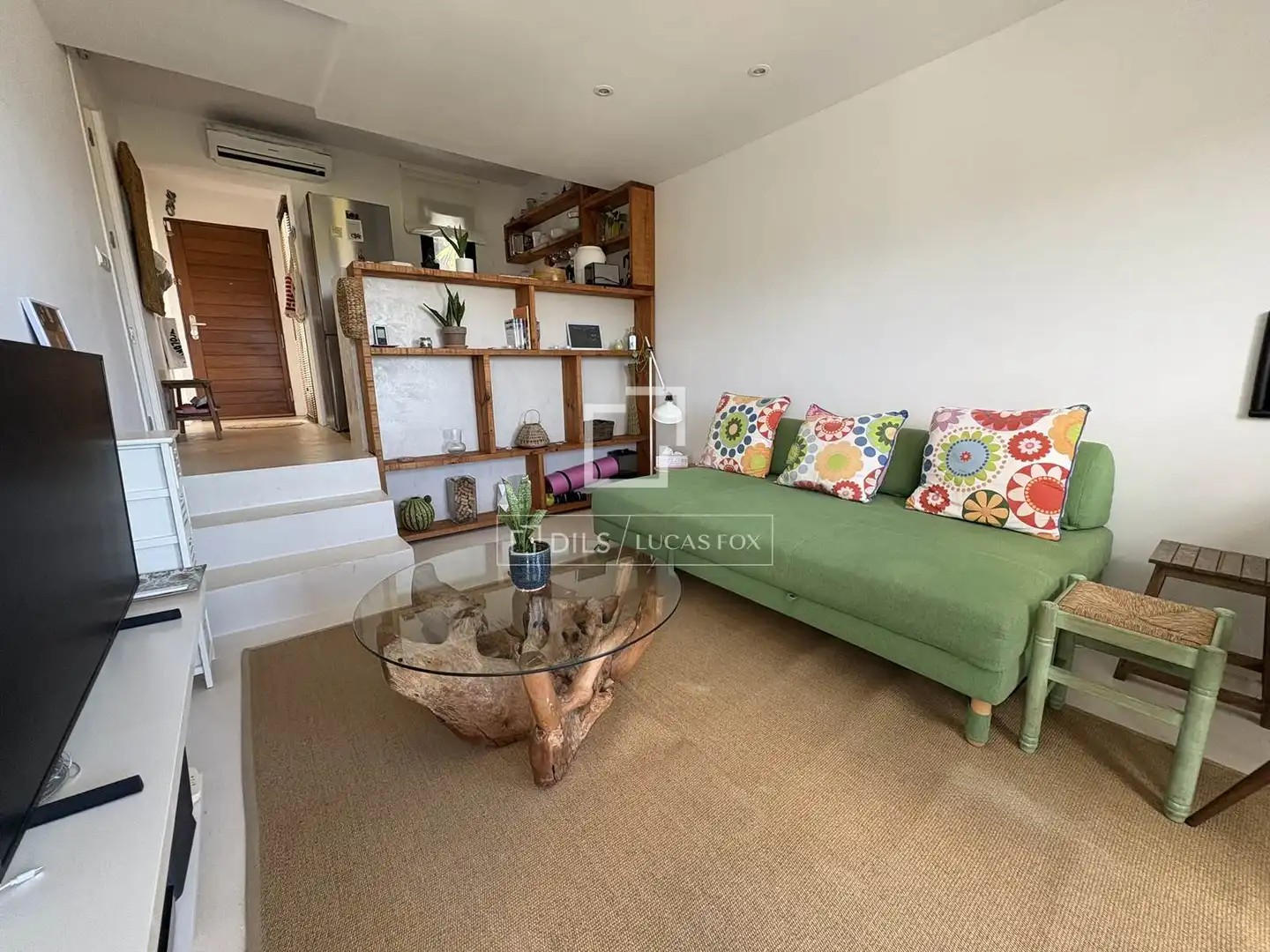 Wohnzimmer von Wohnung zur Miete in Cala Vedella - Cala Tarida  