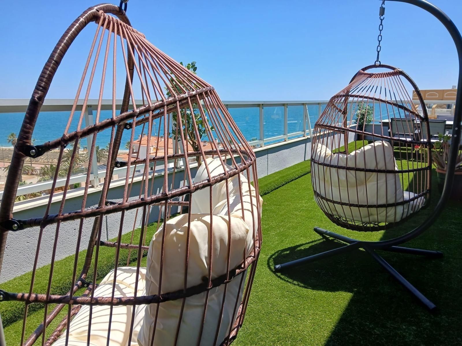 Terrassa de Àtic de lloguer en Peñíscola / Peníscola amb Terrassa i Piscina comunitària