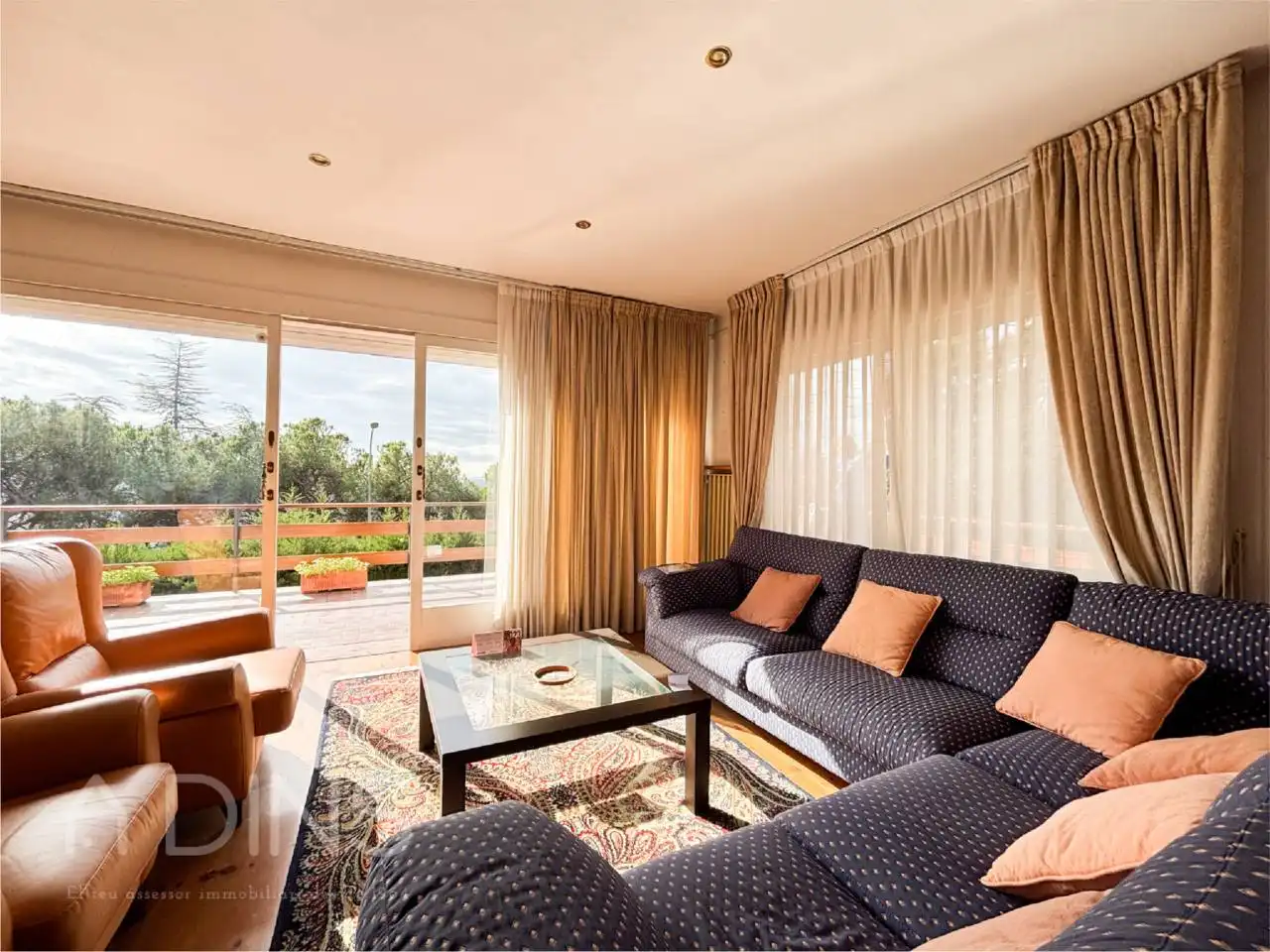 Sala de estar de Casa o chalet en venta en Sant Feliu de Codines con Calefacción y Jardín privado