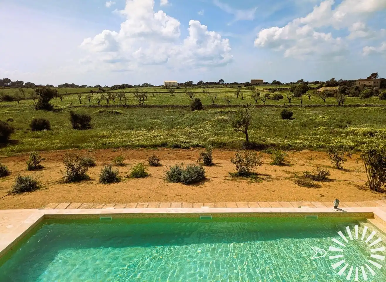 Jardí de Finca rústica en venda en Santanyí amb Aire condicionat, Calefacció i Jardí privat