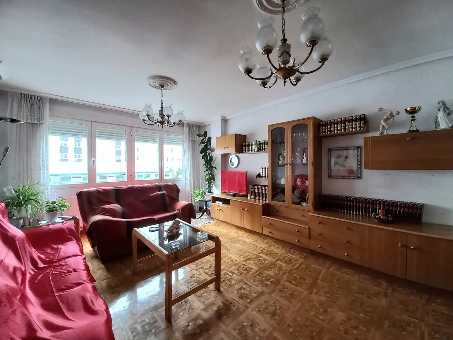 Living room of Flat for sale in Burgos  with Heating and Storage room