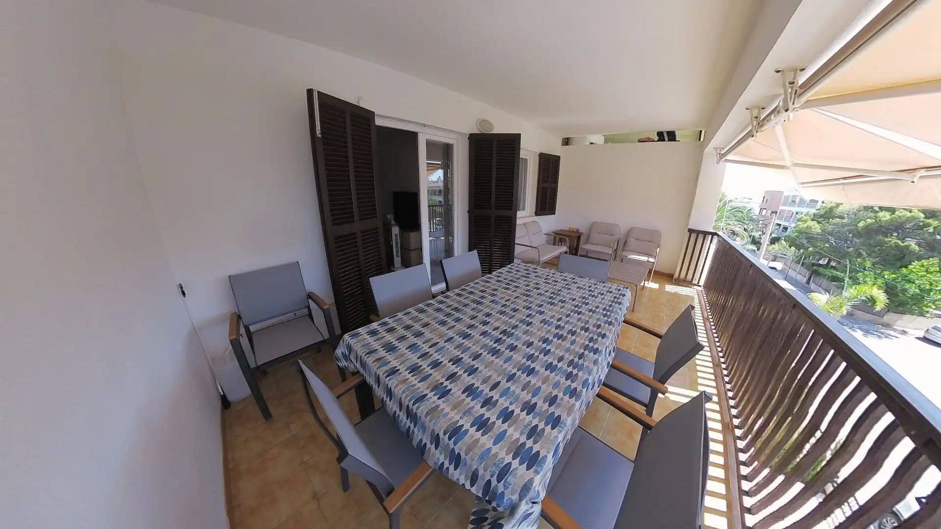 Terrasse von Wohnung zur Miete in Ses Salines mit Klimaanlage und Terrasse