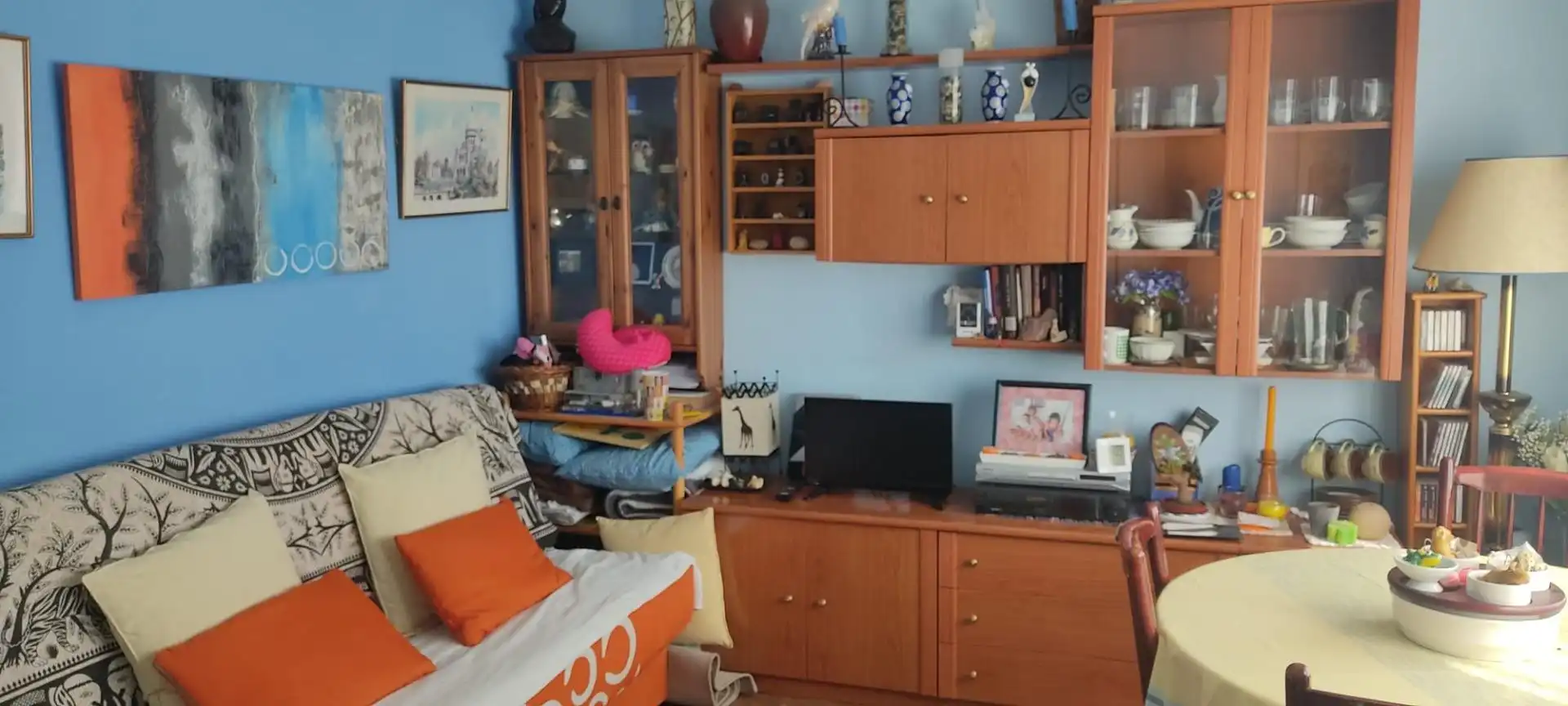 Wohnzimmer von Wohnung zum Verkauf in Trespaderne mit Terrasse und Möbliert