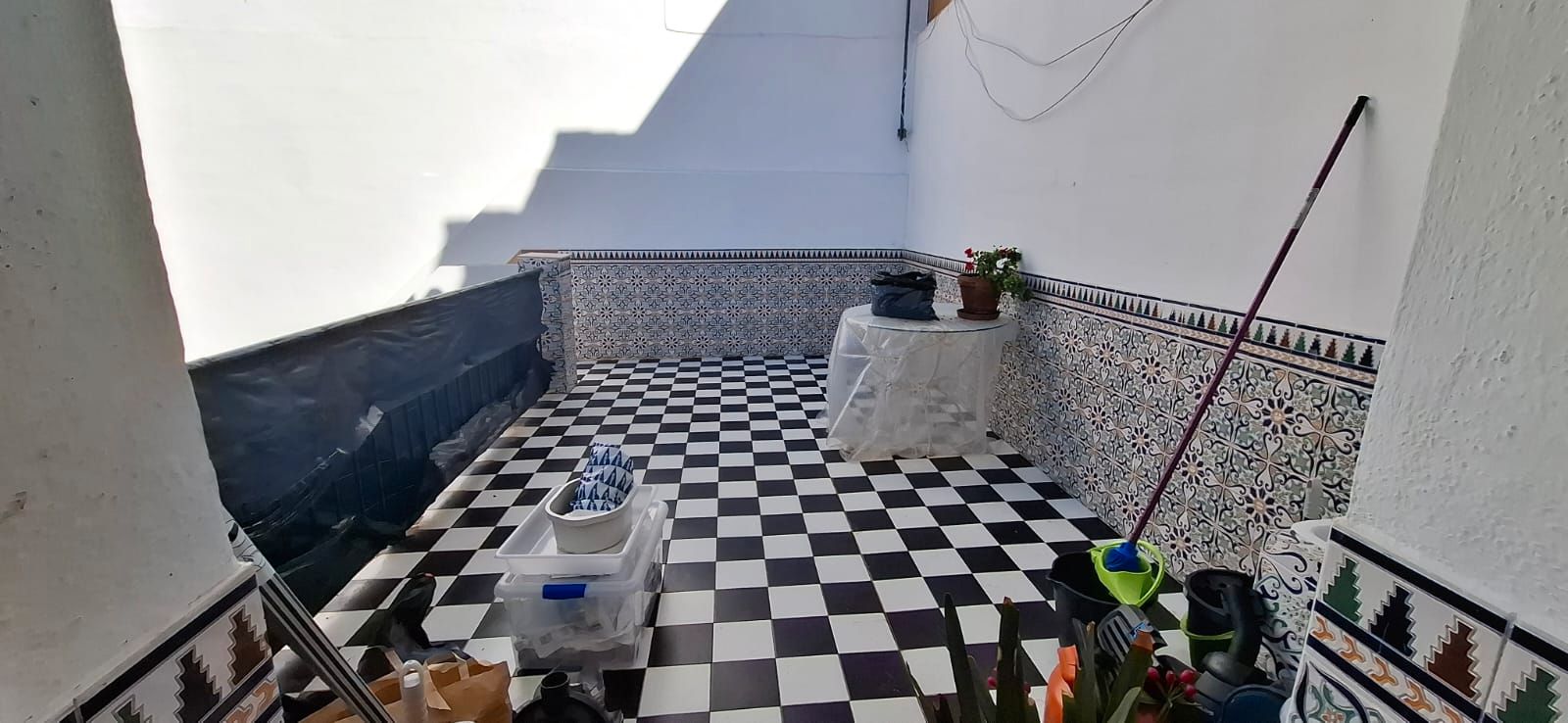 Terrassa de Pis de lloguer en Málaga Capital amb Aire condicionat, Terrassa i Moblat