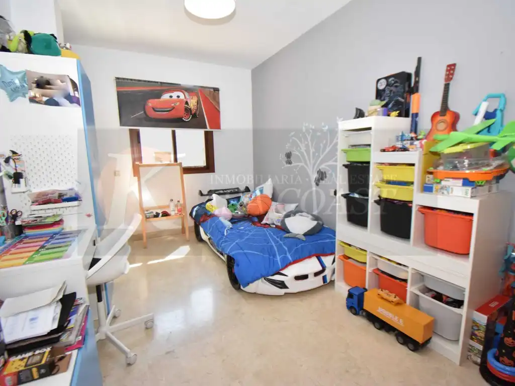 Bedroom of Flat for sale in Mijas  with Air Conditioner, Private garden and Terrace