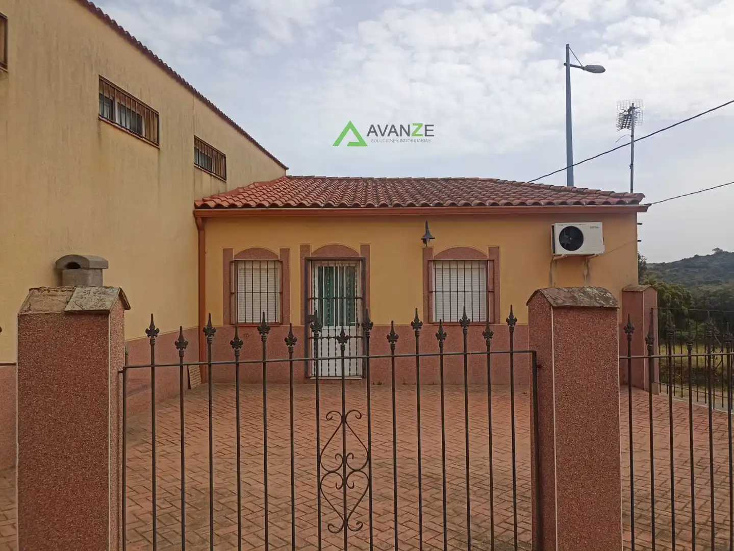 Vista exterior de Casa o chalet en venta en Cordobilla de Lácara con Aire acondicionado y Terraza