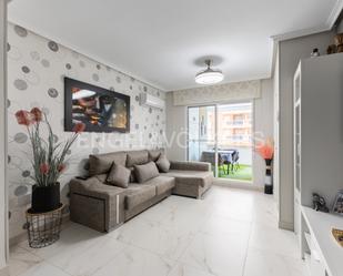 Sala d'estar de Apartament en venda en Oropesa del Mar / Orpesa amb Aire condicionat, Calefacció i Jardí privat