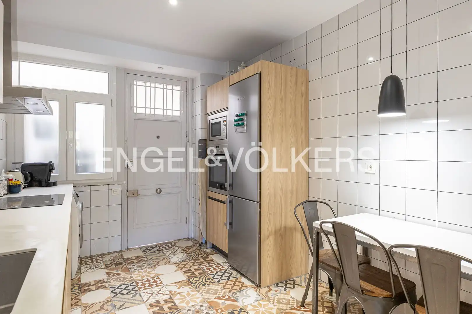 Cocina de Piso de alquiler en Madrid con Aire acondicionado, Calefacción y Terraza