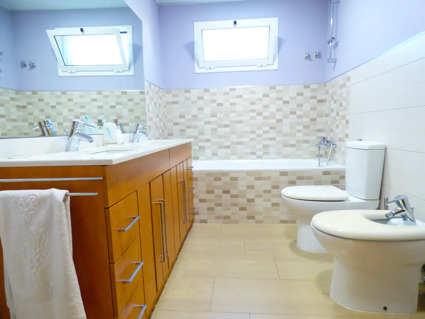 Baño de Casa o chalet en venta en Lloret de Mar con Calefacción, Jardín privado y Terraza