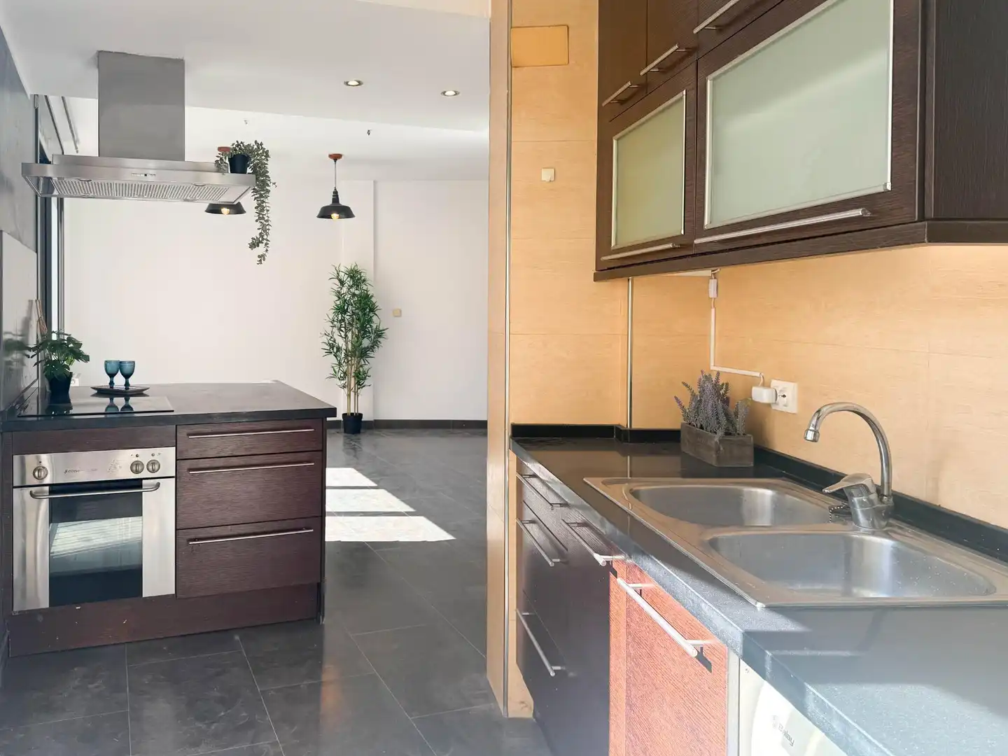 Küche von Haus oder Chalet zum Verkauf in Vilanova i la Geltrú mit Heizung, Terrasse und Balkon