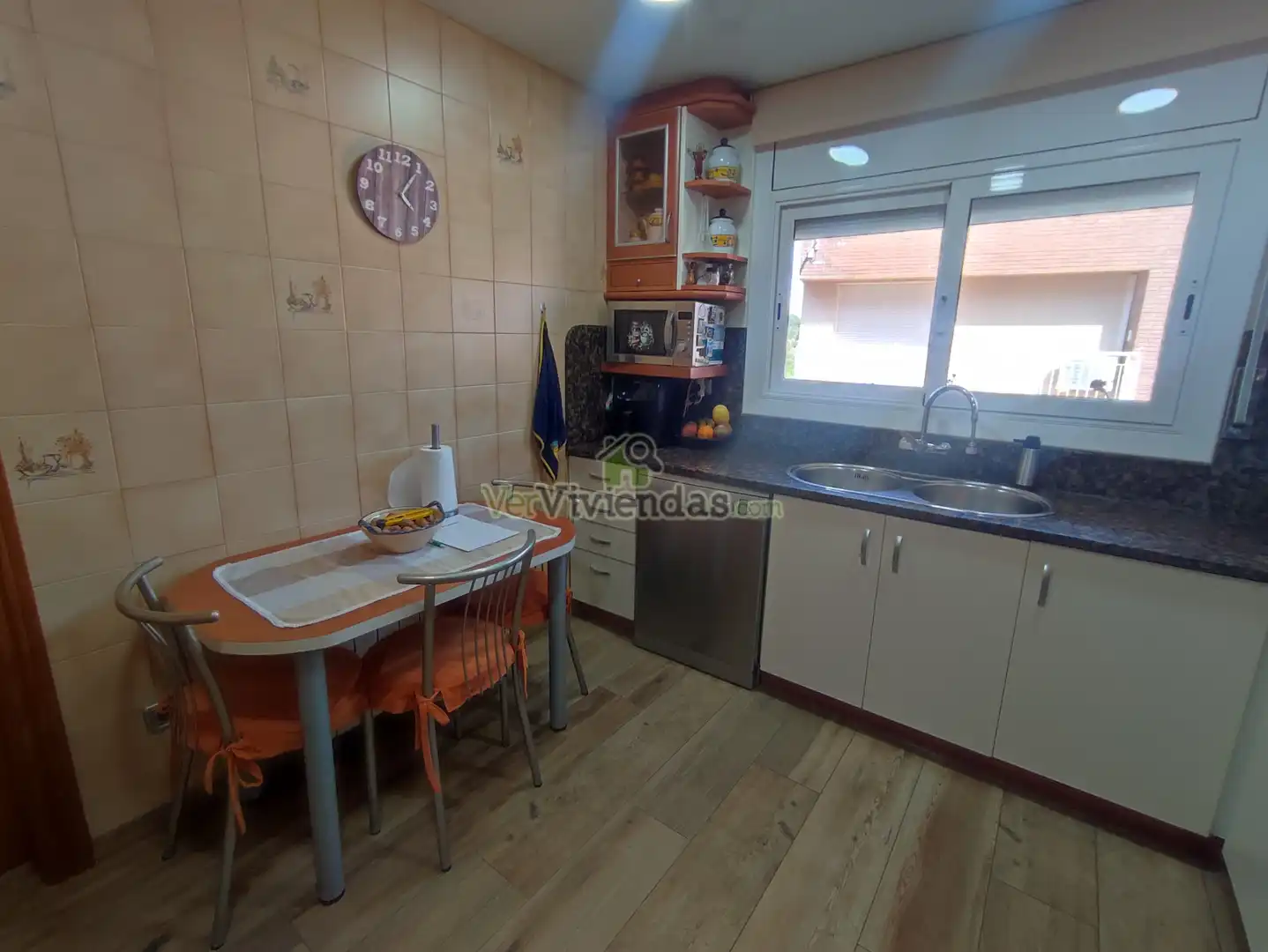 Küche von Wohnung zum Verkauf in Viladecavalls mit Klimaanlage, Heizung und Terrasse