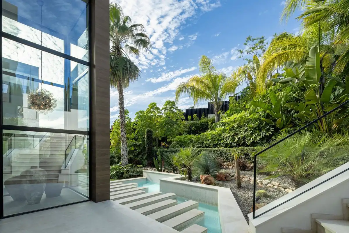 Jardí de Casa o xalet de lloguer en Marbella amb Aire condicionat, Jardí privat i Terrassa