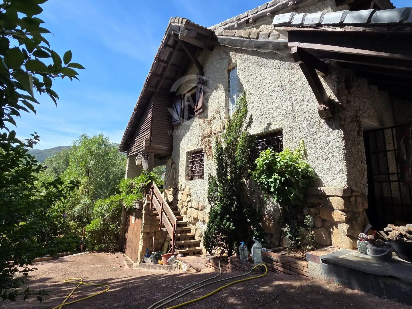 Außenansicht von Haus oder Chalet zum Verkauf in Hontanar mit Klimaanlage, Heizung und Terrasse