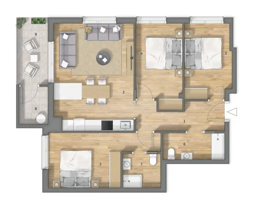 Flat for sale in Amorebieta-Etxano  with Heating and Terrace