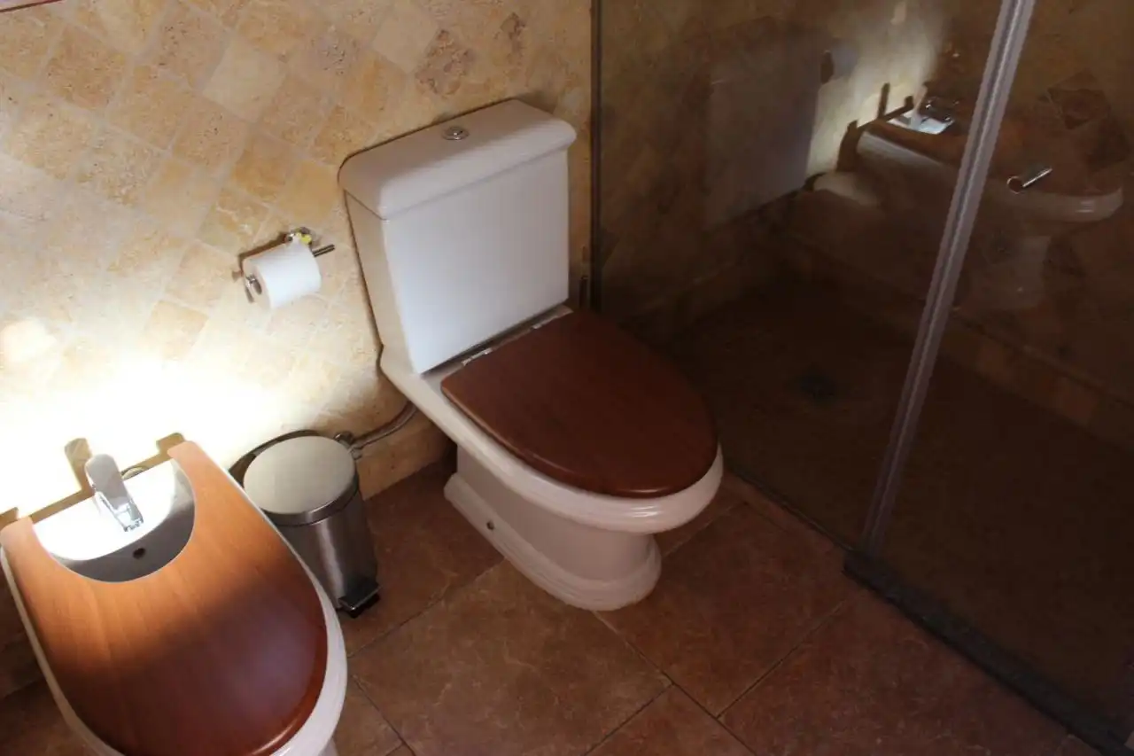Bathroom of Houses for sale in Jávea / Xàbia  with Air Conditioner, Heating and Private garden