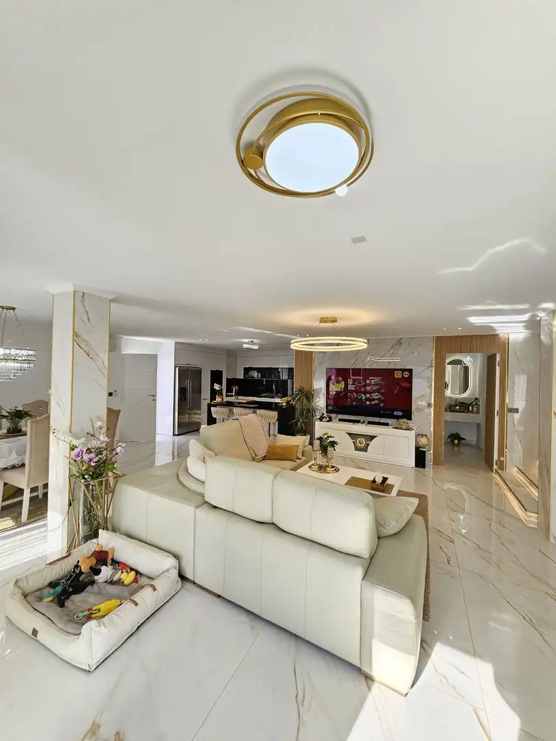Sala de estar de Finca rústica de alquiler en Estepona con Piscina