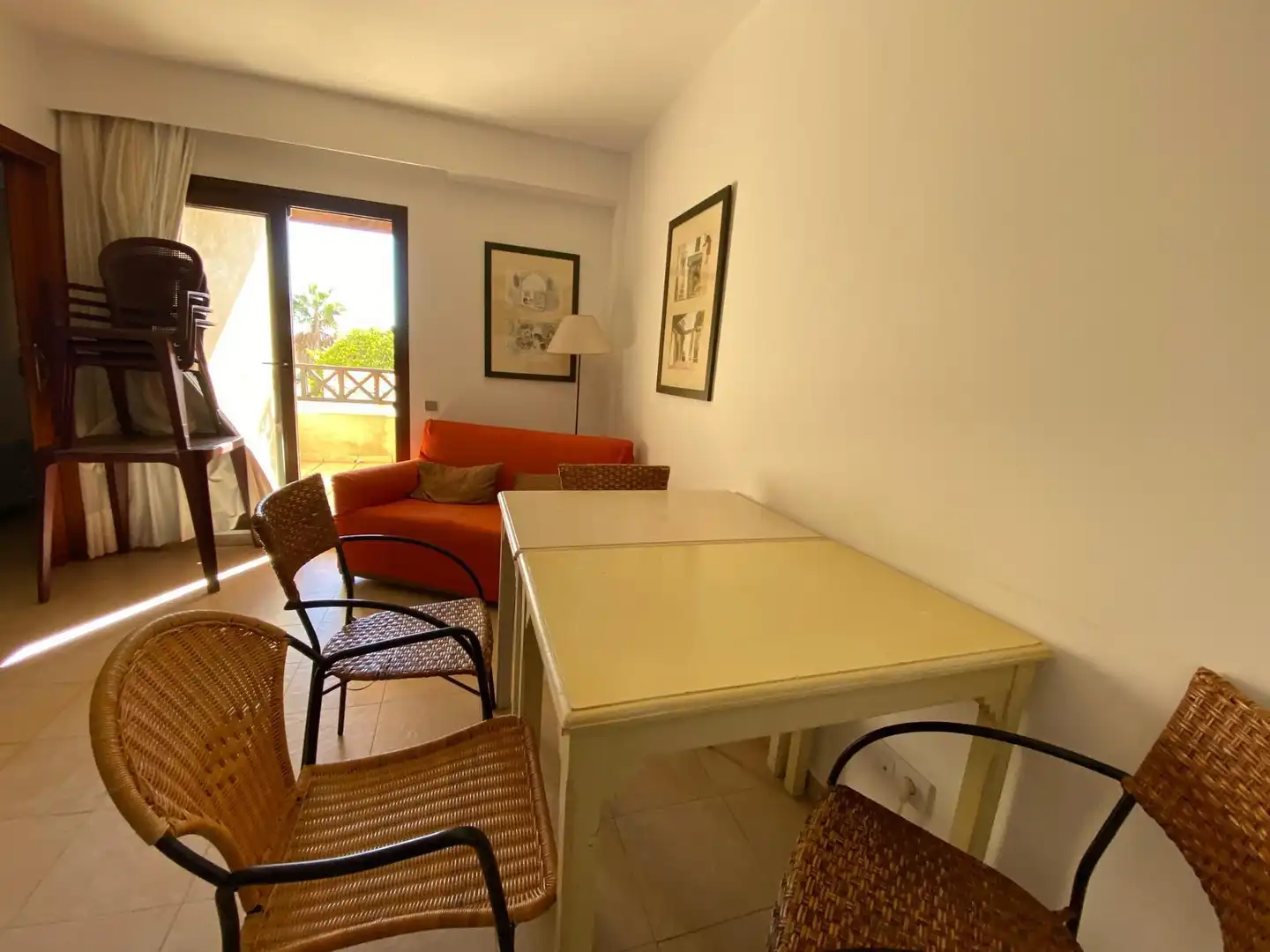 Menjador de Apartament en venda en Ayamonte amb Aire condicionat, Moblat i Rentadora