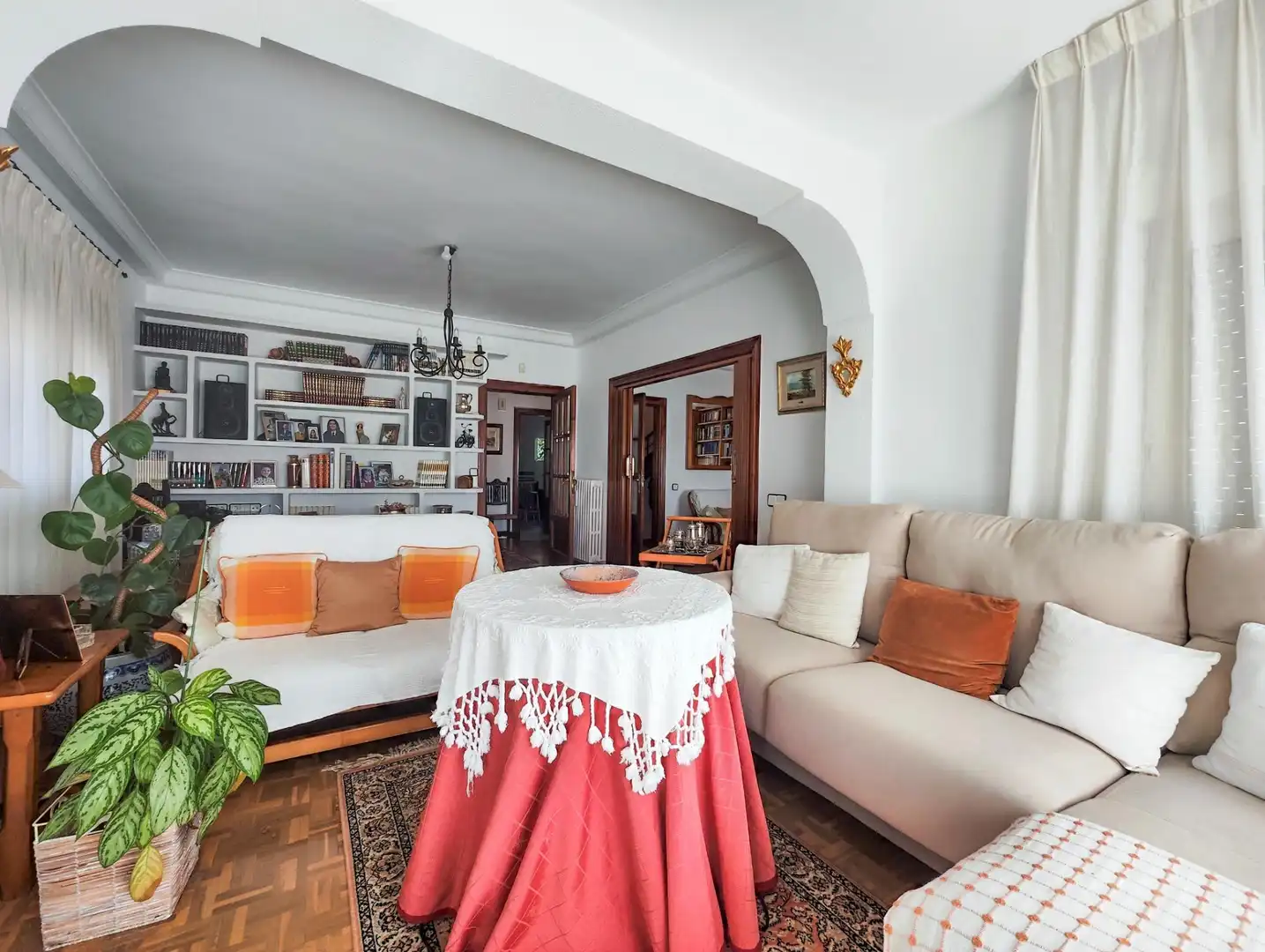 Sala de estar de Casa o chalet en venta en Puertollano con Aire acondicionado, Calefacción y Jardín privado