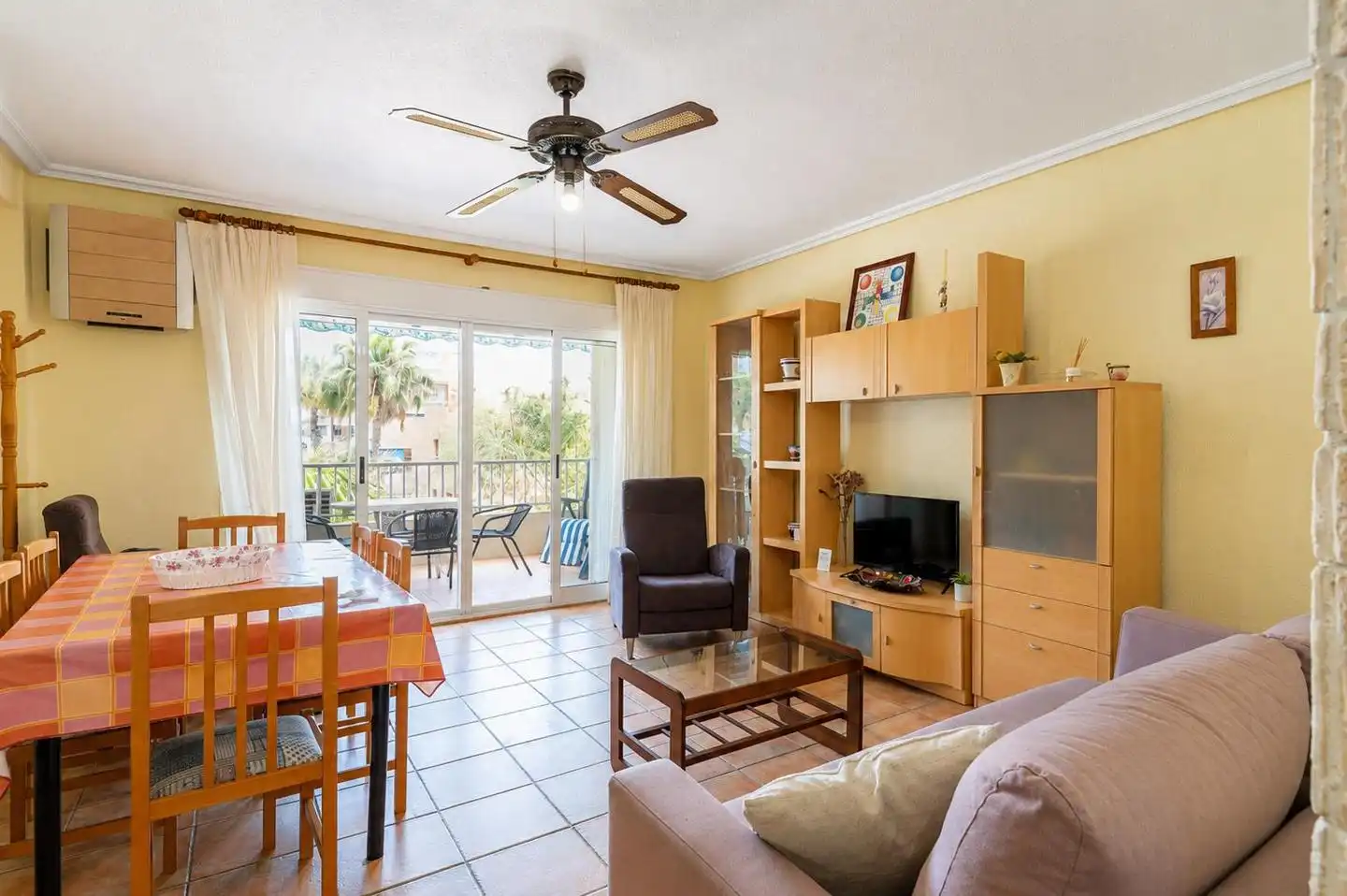 Living room of Apartments for sale in Santa Pola  with Terrace and Furnished