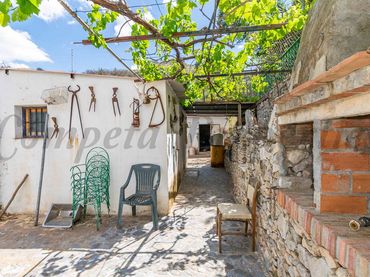 Casa rústica con jardín en venta en Cómpeta