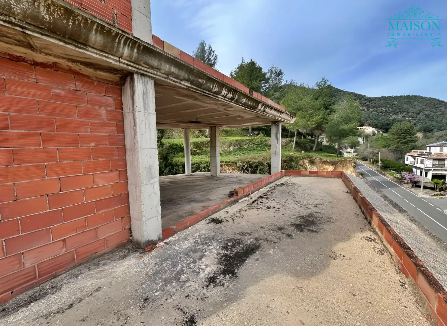 Vista exterior de Casa adosada en venda en Eslida