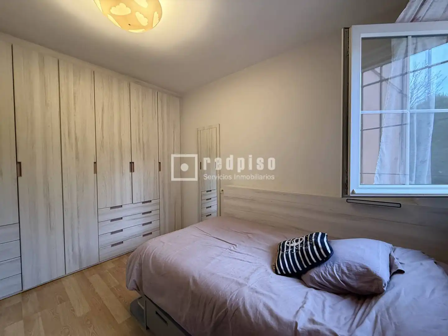 Schlafzimmer von Wohnung zum Verkauf in Rincón de la Victoria mit Klimaanlage, Privatgarten und Terrasse