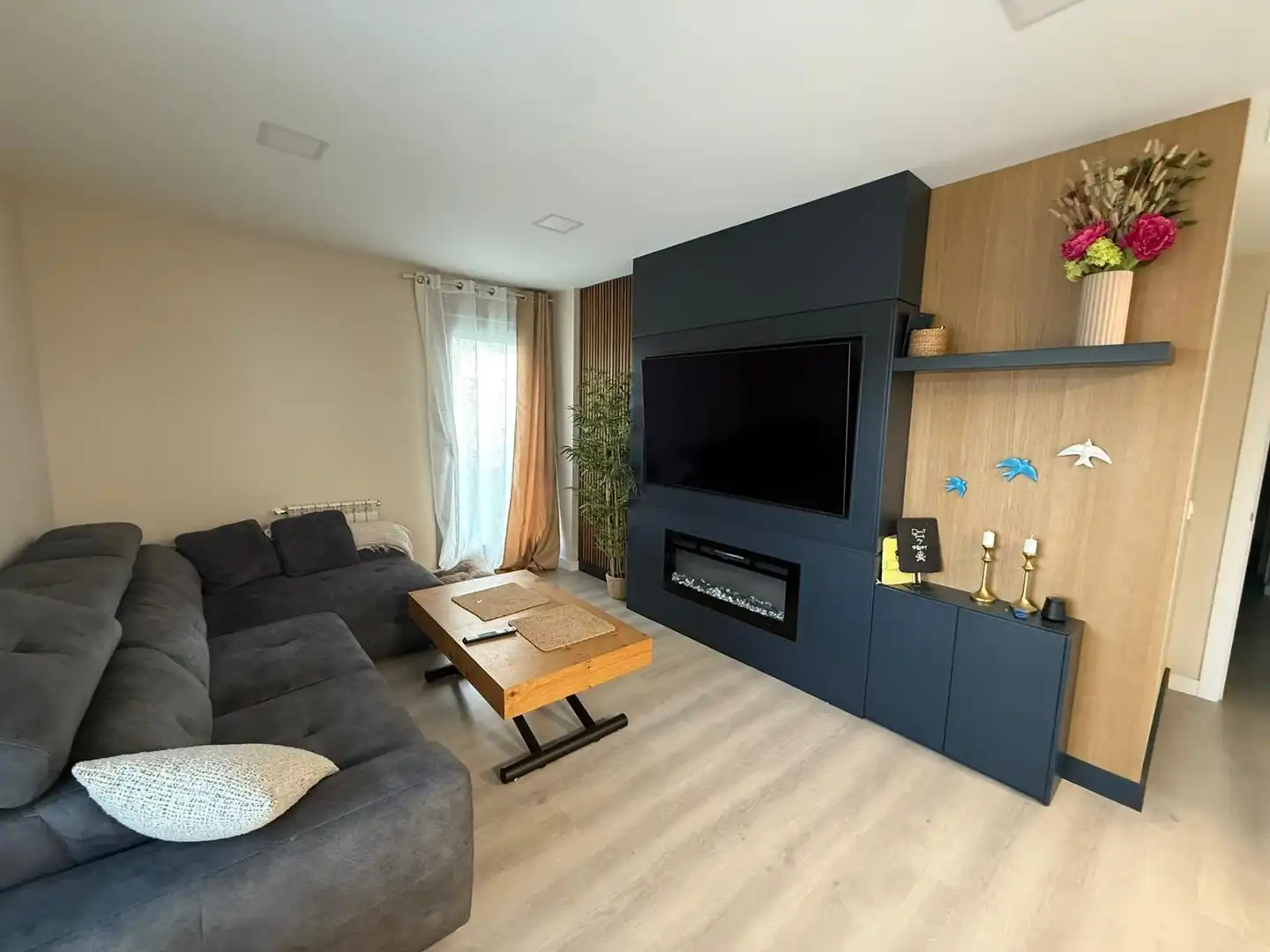 Sala de estar de Apartamento en venta en Badajoz con Terraza