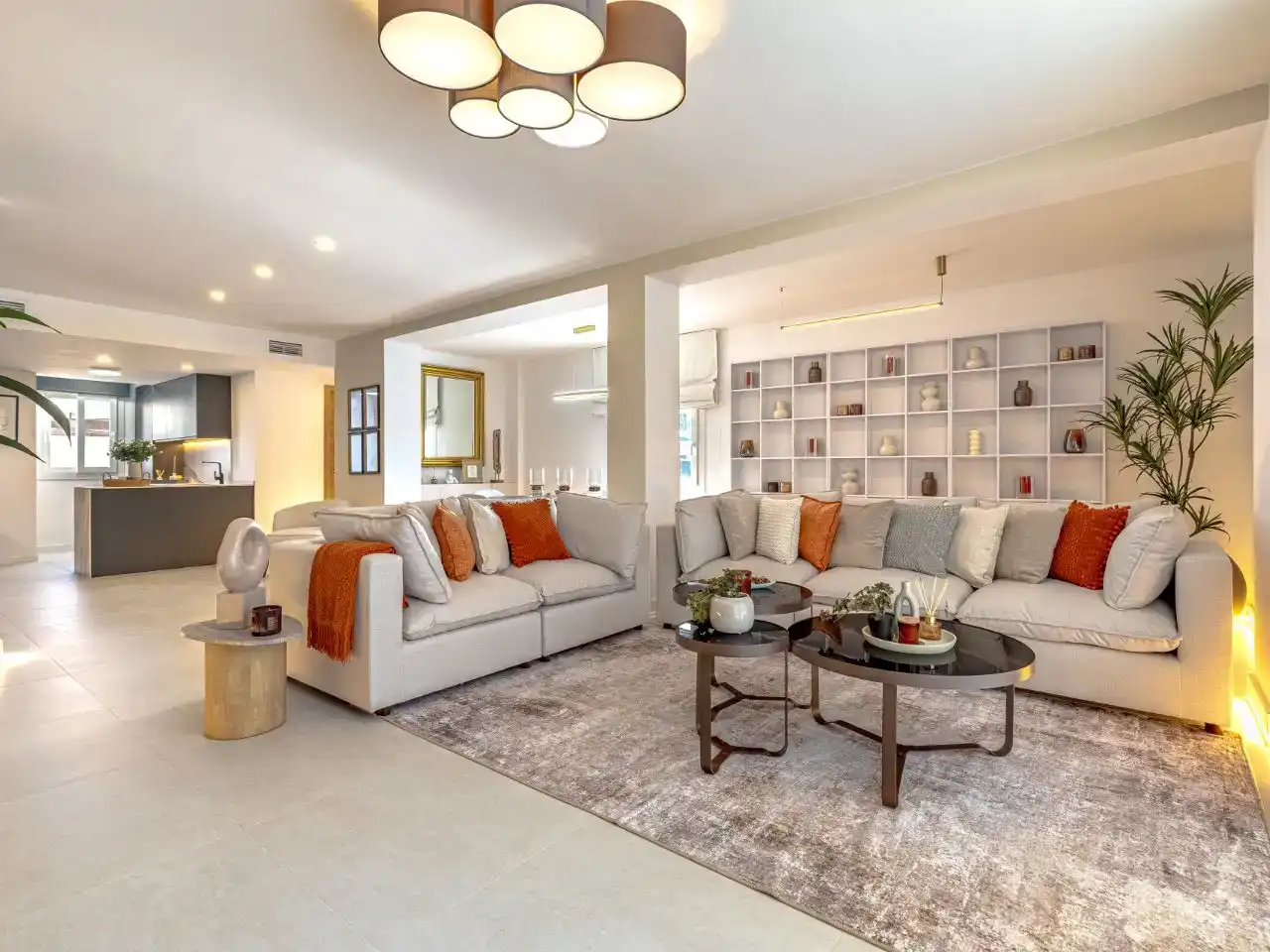Sala de estar de Piso en venta en Riviera del Sol