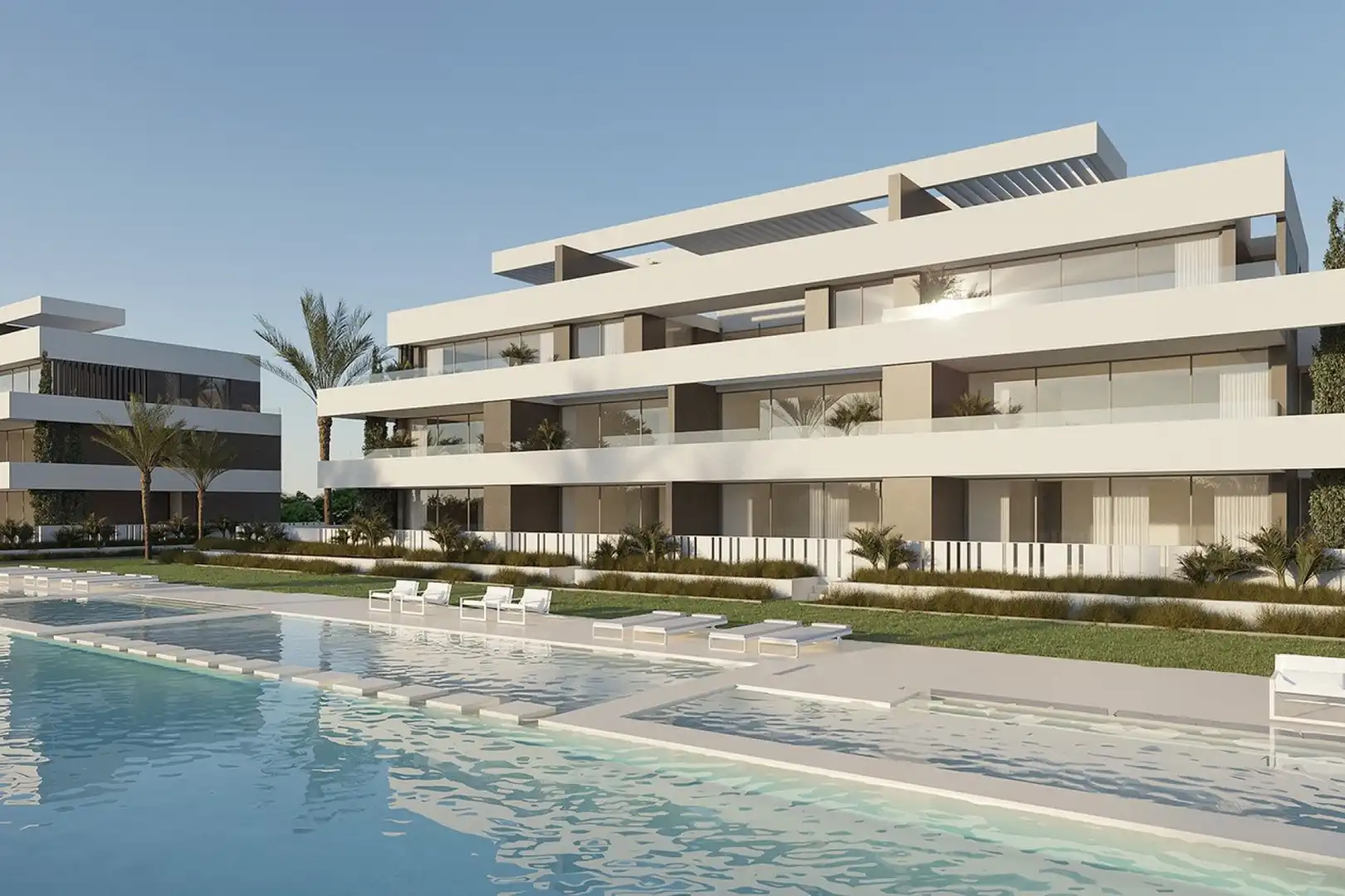 Vista exterior de Piso en venta en La Nucia con Aire acondicionado, Calefacción y Jardín privado
