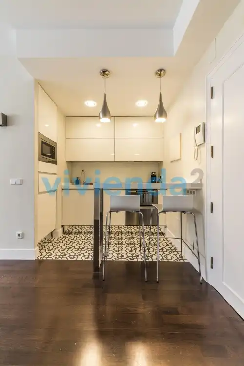Küche von Wohnung zur Miete in Madrid mit Klimaanlage und Heizung