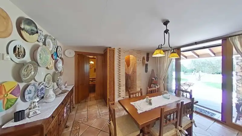 Comedor de Casa o chalet en venta en Bustarviejo con Calefacción, Parquet y Terraza