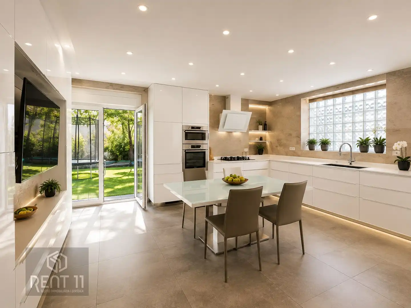 Cocina de Casa o chalet en venta en Girona con Aire acondicionado, Calefacción y Trastero
