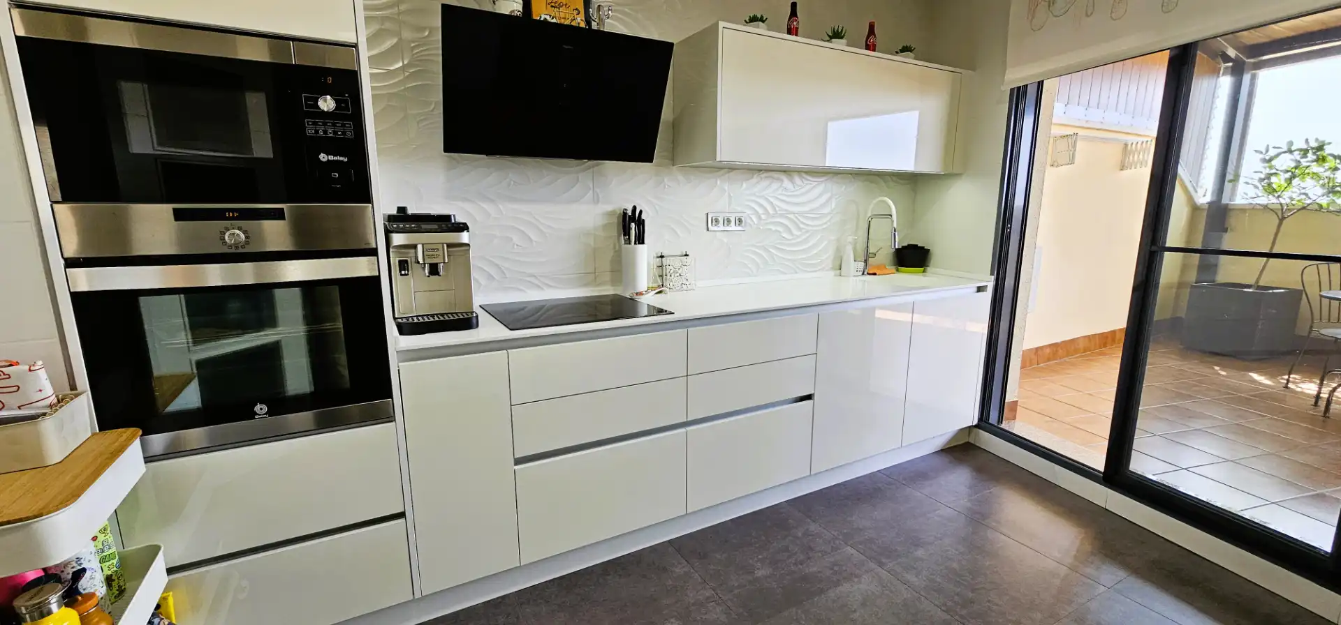 Cocina de Ático en venta en Totana con Aire acondicionado, Parquet y Terraza