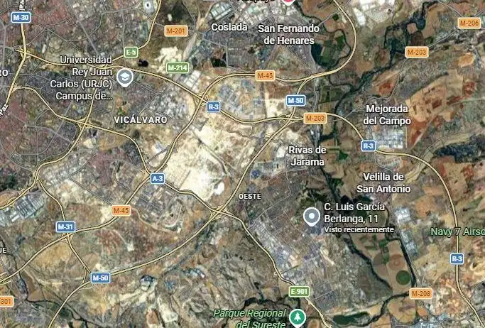 Exterior view of Houses for sale in Rivas-Vaciamadrid