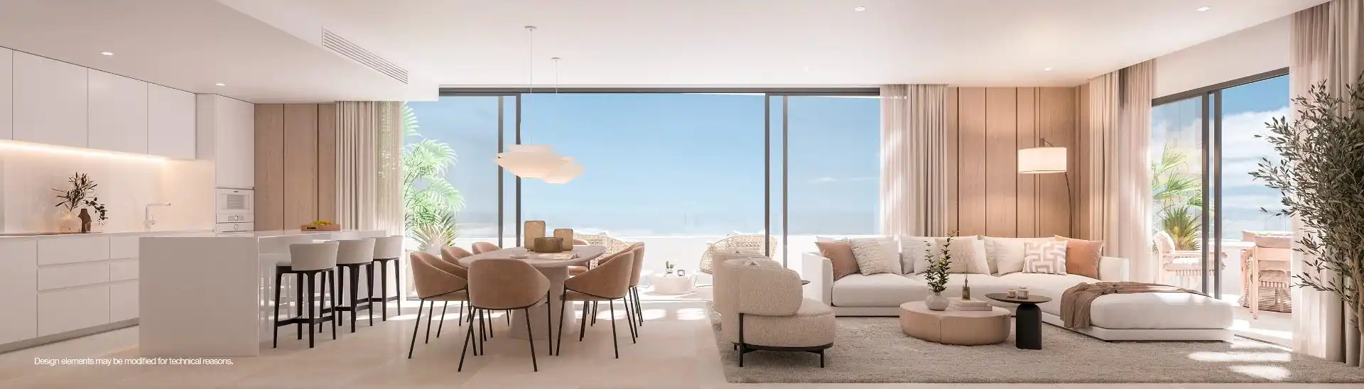 Sala de estar de Apartamento en venta en Fuengirola con Aire acondicionado, Calefacción y Terraza