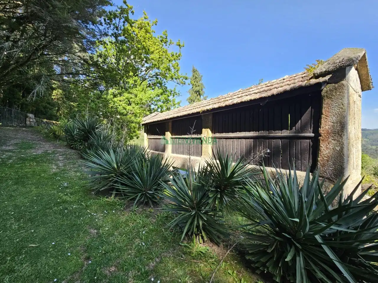 Jardín de Finca rústica en venta en A Cañiza   con Calefacción, Jardín privado y Terraza