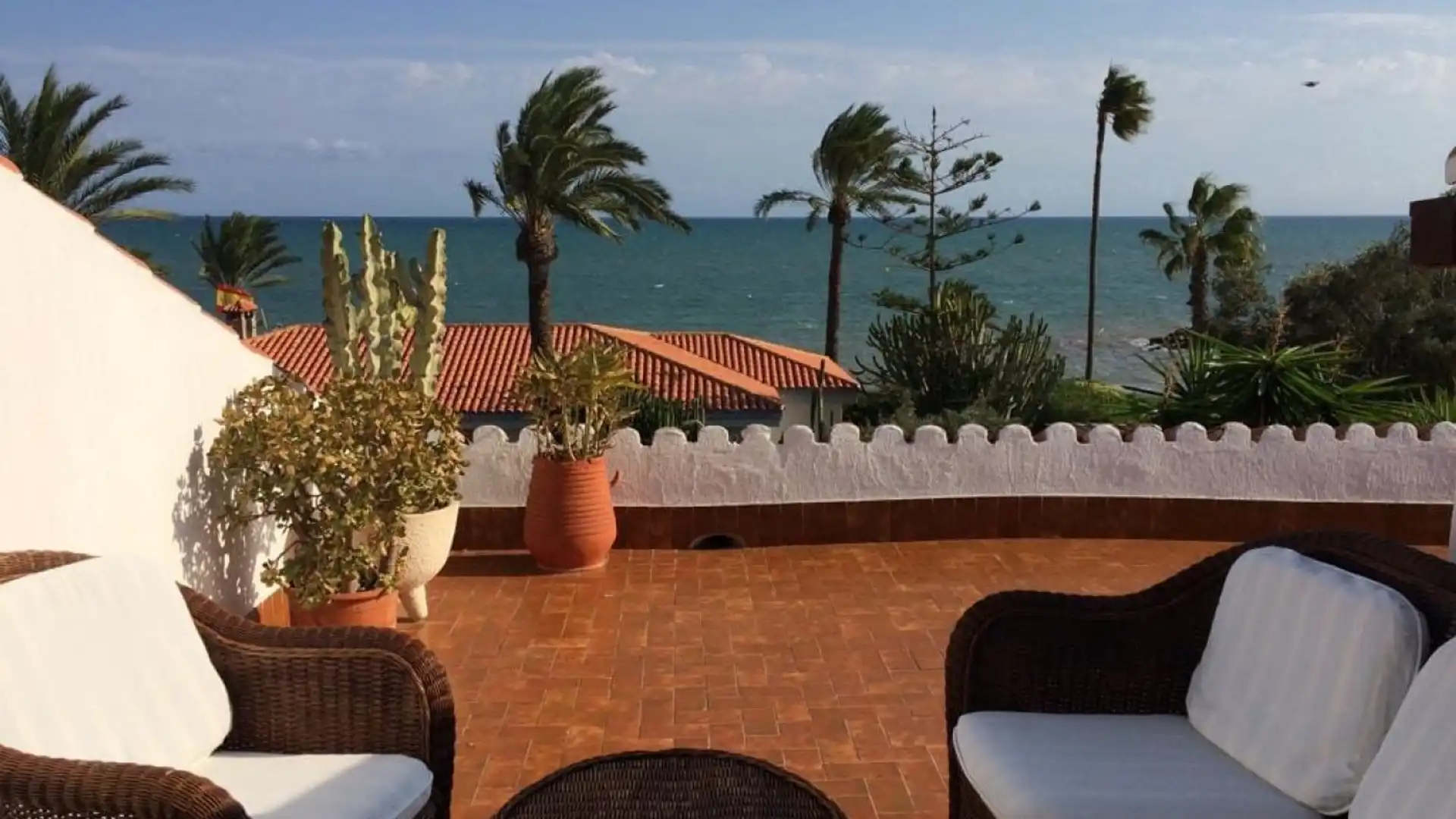 Terrace of Houses for rent in Santa Pola  with Private garden, Terrace and Furnished