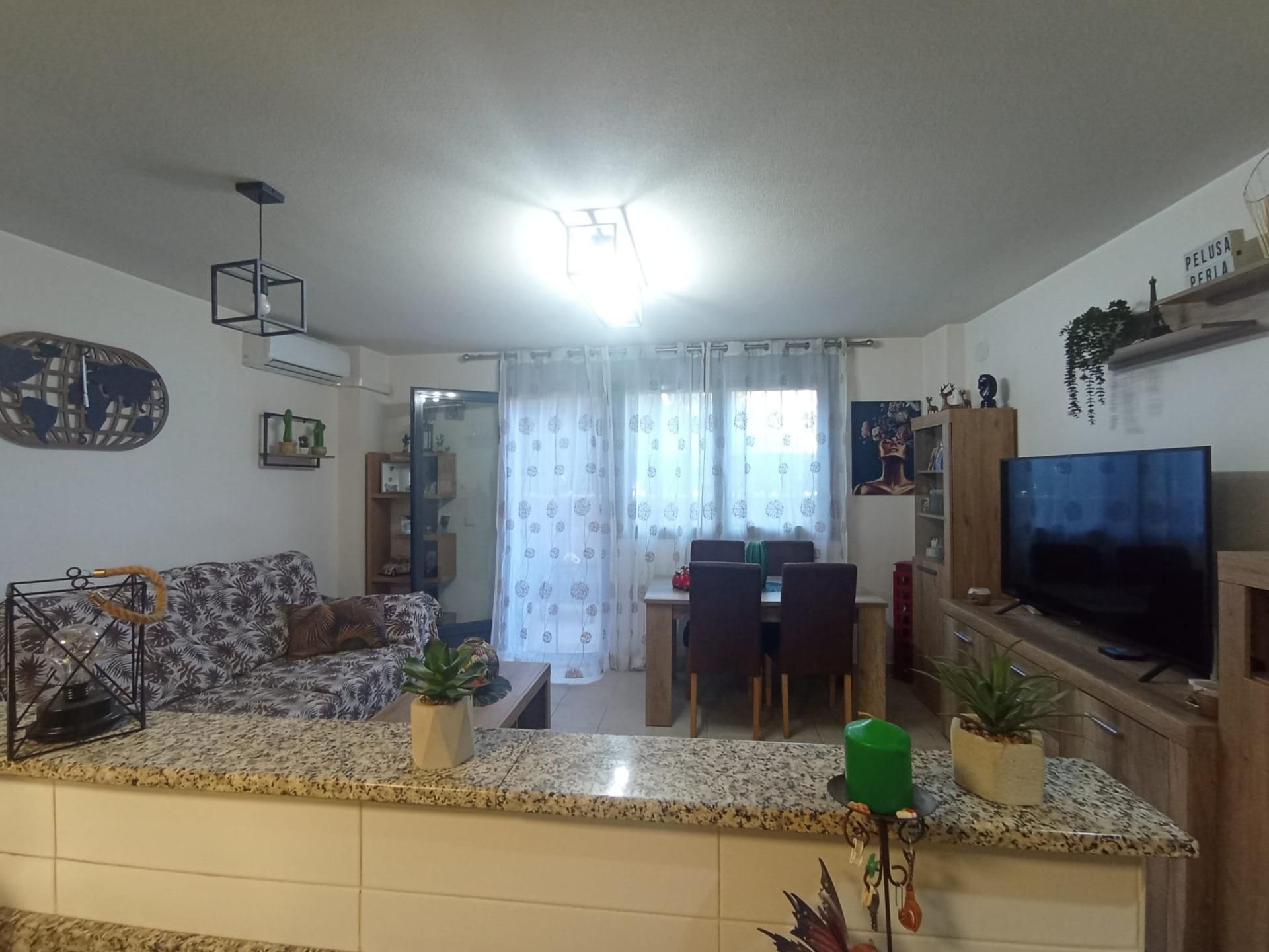 Sala d'estar de Casa o xalet en venda en Aspe amb Aire condicionat, Terrassa i Traster
