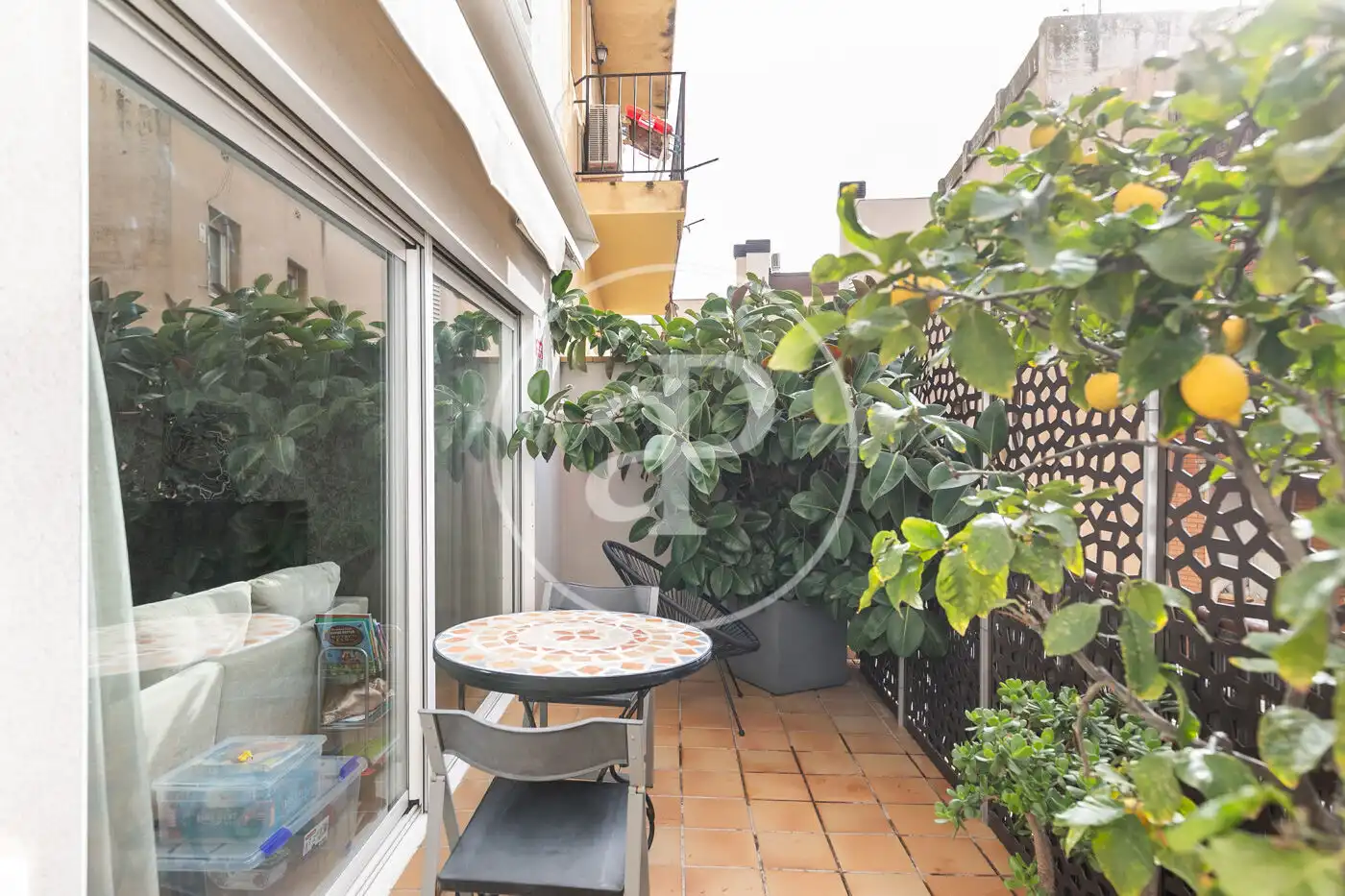Terrasse von Maisonette zum Verkauf in Barcelona mit Klimaanlage, Heizung und Terrasse