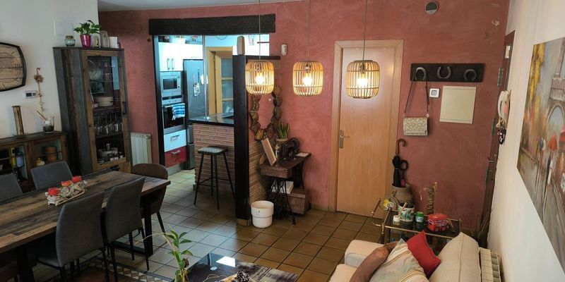 Sala de estar de Piso en venta en Granollers con Terraza y Alarma
