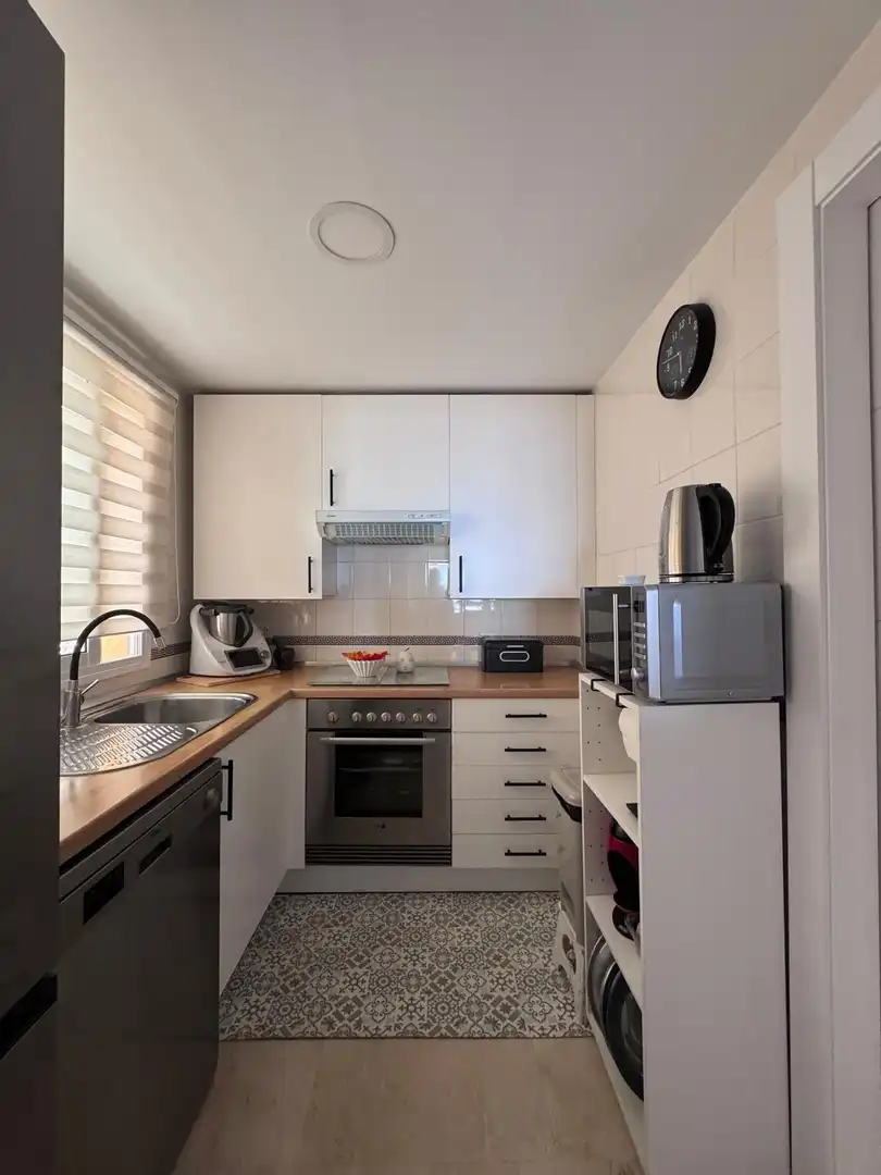 Küche von Wohnungen zur Miete in Mijas mit Klimaanlage, Terrasse und Möbliert