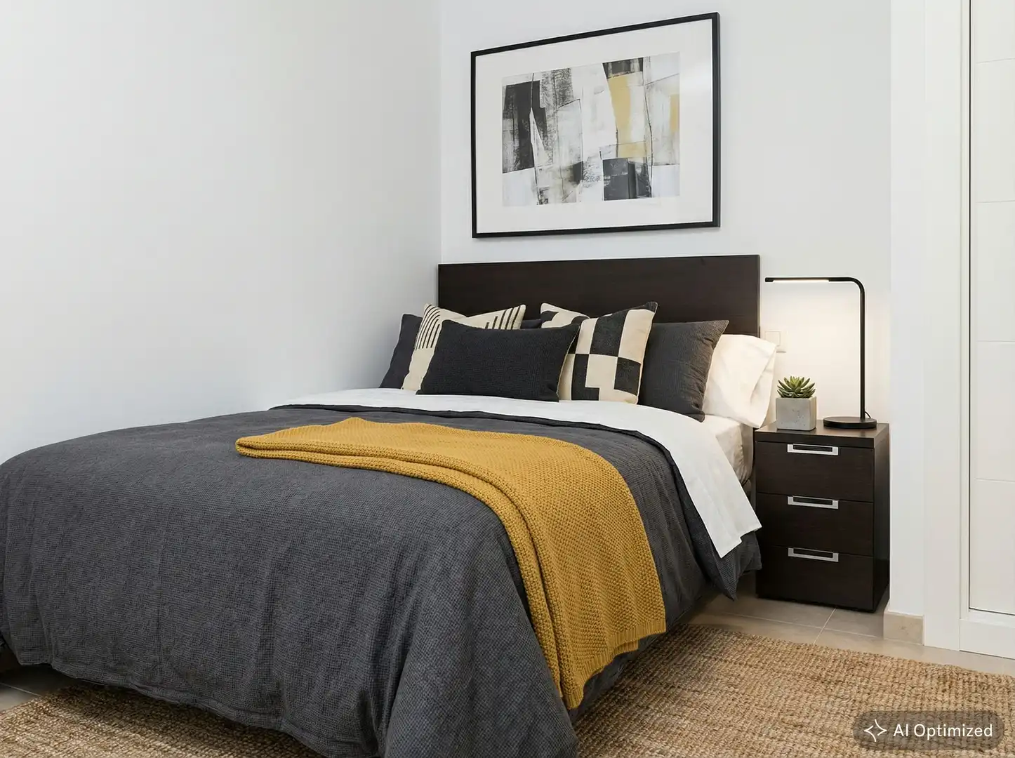 Bedroom of Flat for sale in Madrid  with Heating, Terrace and Balcony