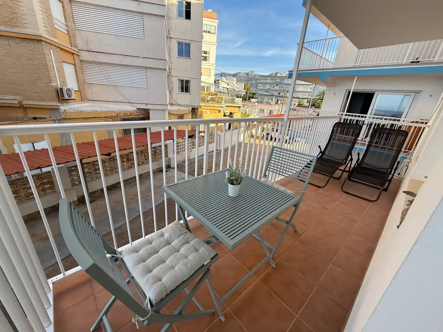 Terrassa de Apartament de lloguer en Dénia amb Calefacció, Terrassa i Traster