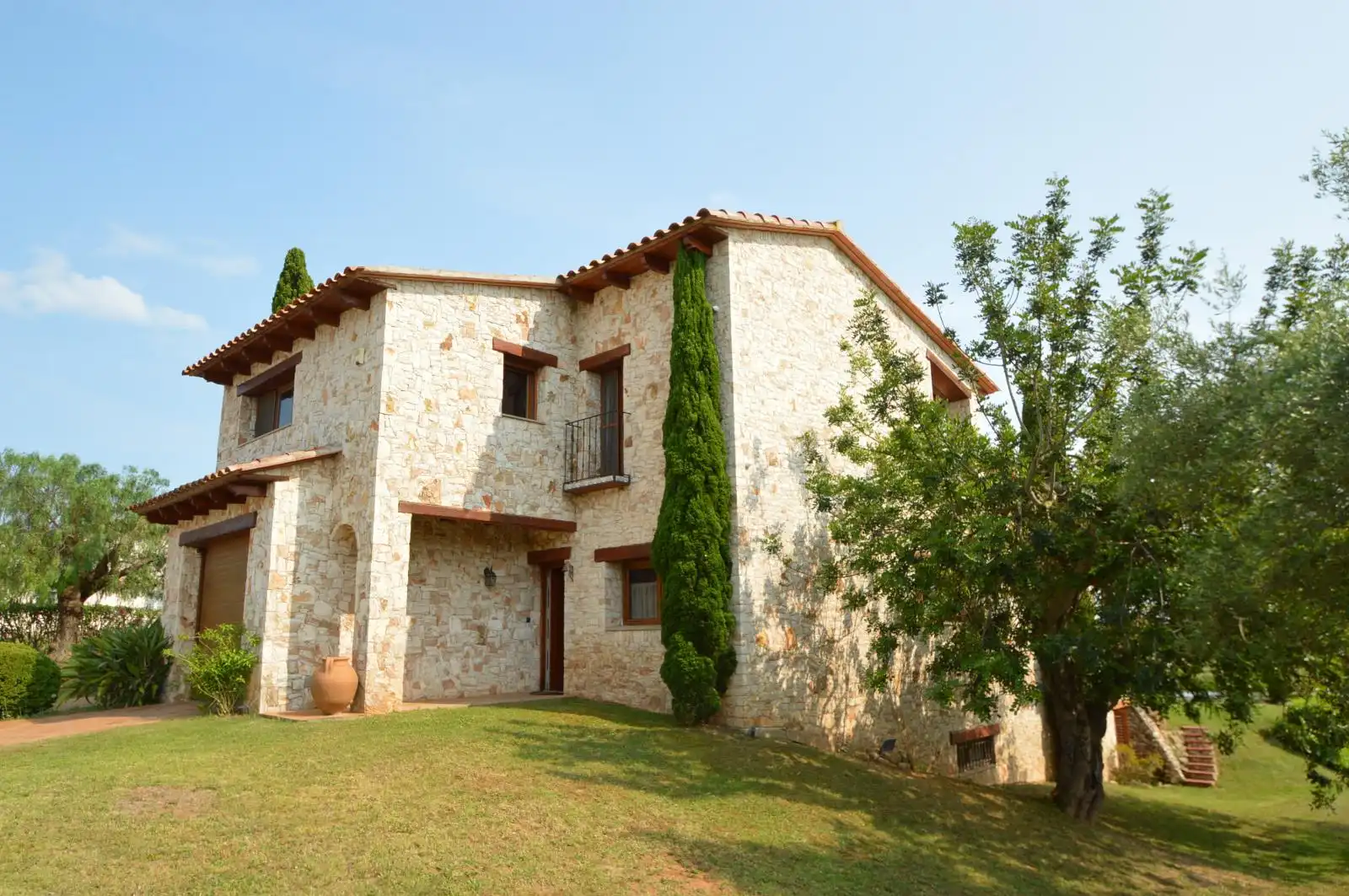Vista exterior de Casa o chalet en venta en San Jorge / Sant Jordi con Aire acondicionado, Calefacción y Jardín privado