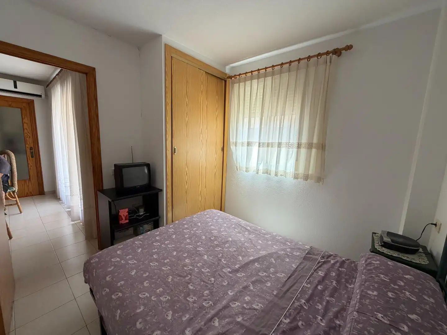 Bedroom of Flat for sale in Oropesa del Mar / Orpesa  with Air Conditioner, Furnished and Balcony
