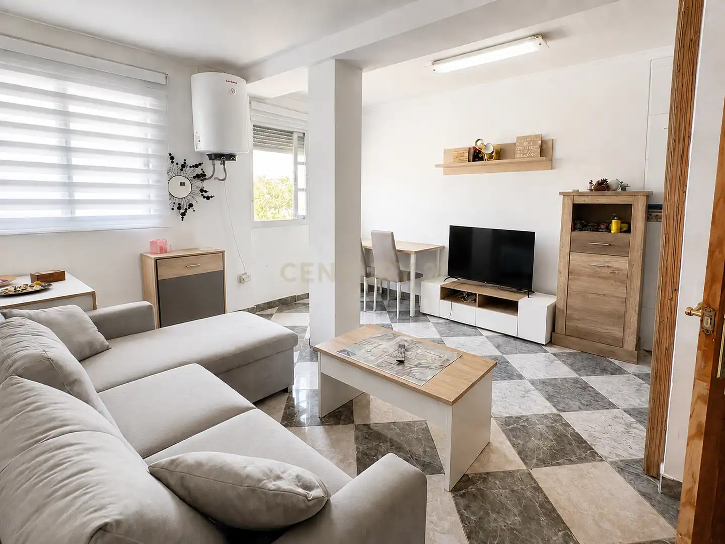 Sala d'estar de Pis en venda en Málaga amb Aire condicionat