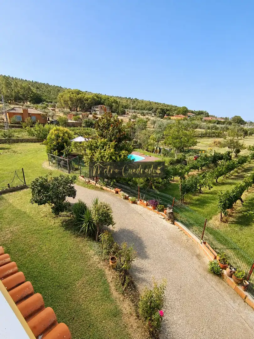 Jardín de Finca rústica en venta en Alcuéscar con Terraza y Trastero