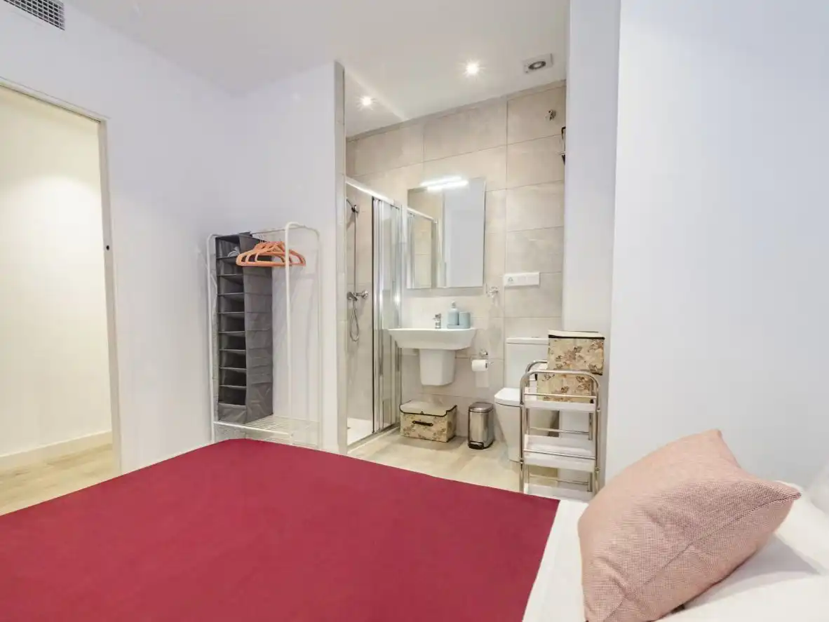 Bedroom of Flat for rent in Fuengirola  with Air Conditioner, Heating and Parquet flooring